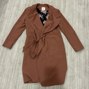 Chic Tan Trench Coat